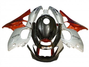 Compra Carenados Moto Yamaha YZF600R Thundercat 1996-2007 - Negro Plata Burnt Naranja