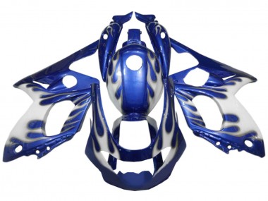 Compra Carenados Moto Yamaha YZF600R Thundercat 1996-2007 - Azul Blanco Plata Llama