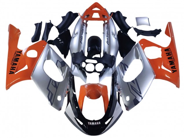 Compra Carenados Moto Yamaha YZF600R Thundercat 1996-2007 - Naranja Gris Negro Brillante