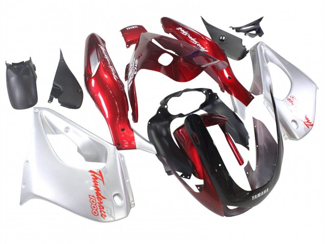 Compra Carenados Moto Yamaha YZF 1000R Thunderace 1997-2007 - Rojo Plata Thunderace