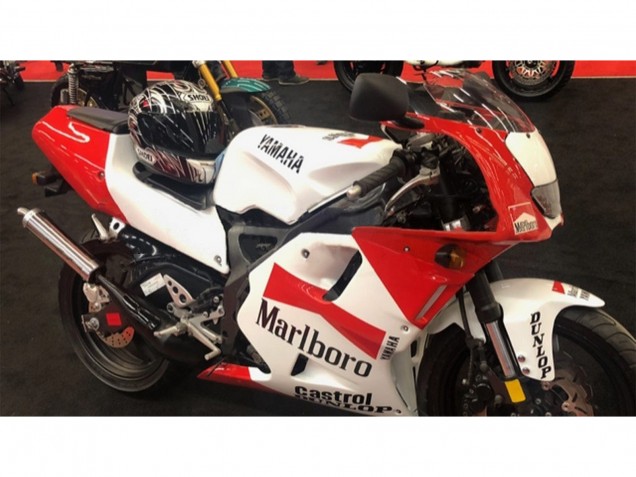 Compra Carenados Moto Yamaha TZR250 3XV 1991-1994 - Blanco Rojo Marlboro Castrol Dunlop