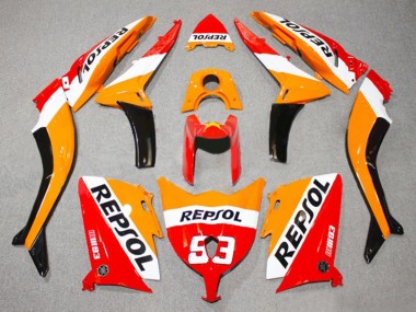Compra Carenados Moto Yamaha TMAX530 2012-2014 - Rojo Naranja Blanco Repsol 93