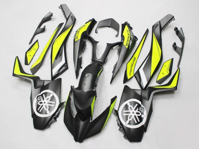 Compra Carenados Moto Yamaha XMAX300 2017-2021 - Negro Amarillo Blanco