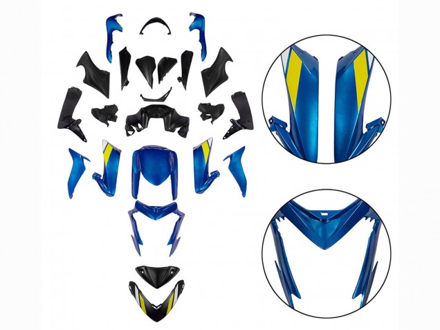 Compra Carenados Moto Suzuki GSX-S 1000 2015-2020 - Negro Azul