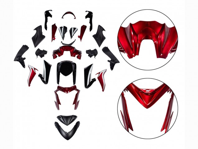Compra Carenados Moto Suzuki GSX-S 1000 2015-2020 - Negro Rojo