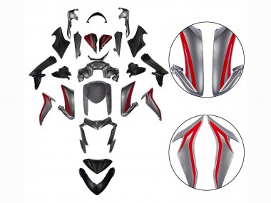 Compra Carenados Moto Suzuki GSX-S 1000 2015-2020 - Rojo Plata