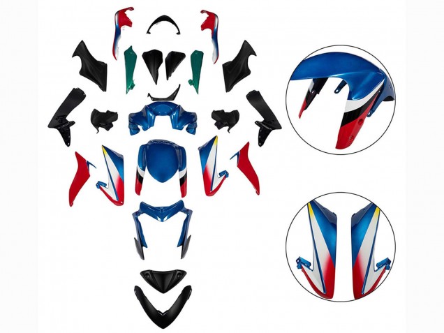 Compra Carenados Moto Suzuki GSX-S 1000 2015-2020 - Azul Rojo Negro