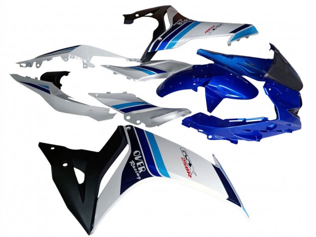 Compra Carenados Moto Suzuki GSX250R 2017-2020 - Blanco Azul Negro Carrera