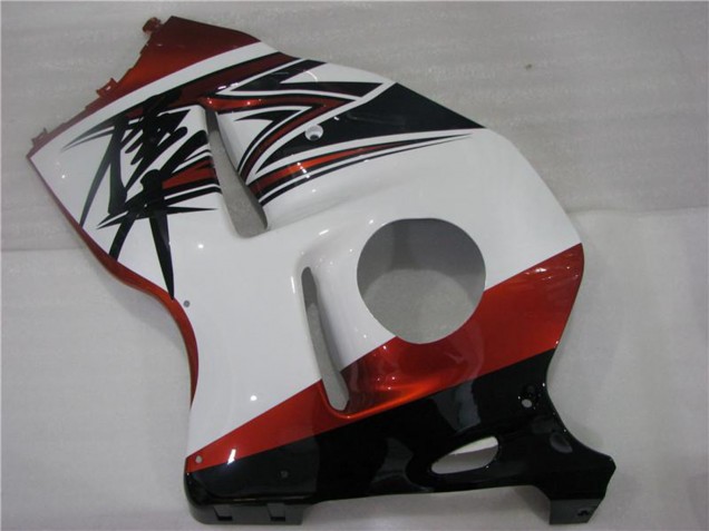 Compra Carenados Moto Suzuki GSXR 1300 Hayabusa 1996-2007 - Blanco Naranja Negro