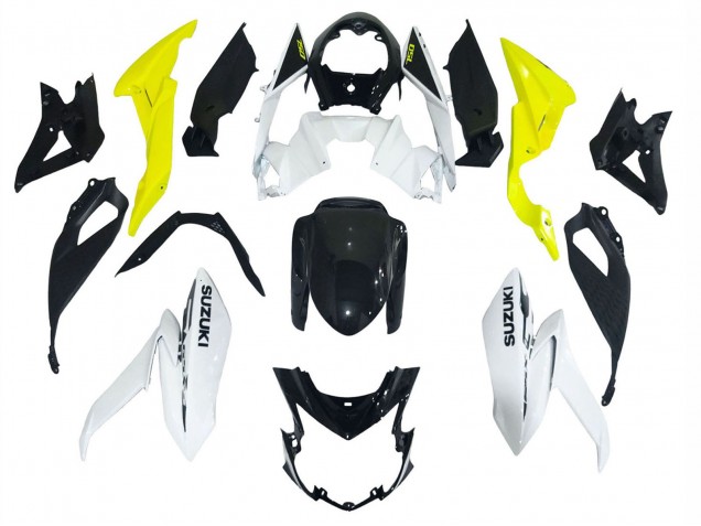 Compra Carenados Moto Suzuki GSX-S 750 2017-2022 - Blanco Amarillo