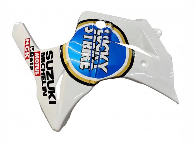 Compra Carenados Moto Suzuki SV650 2003-2013 - Blanco Azul Lucky Strike Motul