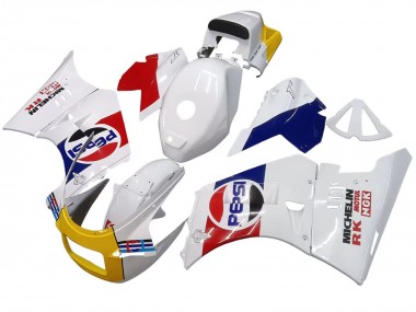 Compra Carenados Moto Suzuki RG400 RG500 RG400/500 1984-1987 - Blanco Rojo Azul Amarillo Motul Michelin Pepsi