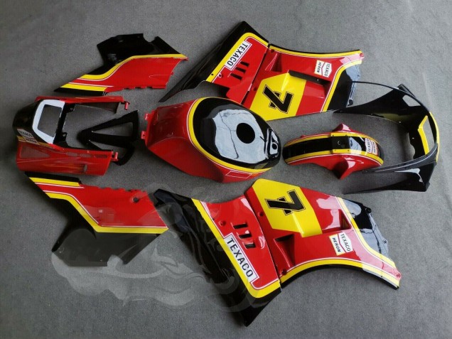 Compra Carenados Moto Suzuki RG400 RG500 RG400/500 1984-1987 - Rojo Amarillo Negro 7