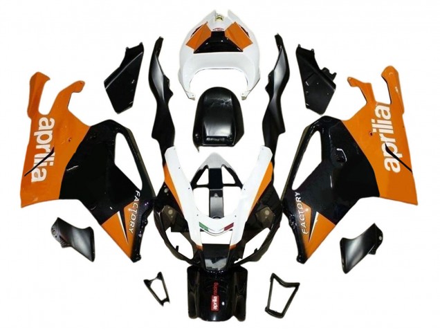 Compra Carenados Moto Aprilia RSV1000 2003-2006 - Negro Naranja Blanco