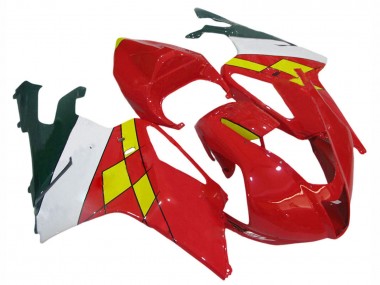 Compra Carenados Moto Aprilia RSV1000 2003-2006 - Rojo Amarillo Blanco