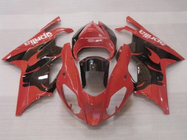 Compra Carenados Moto Aprilia RSV1000 2003-2006 - Rojo Negro Brillante
