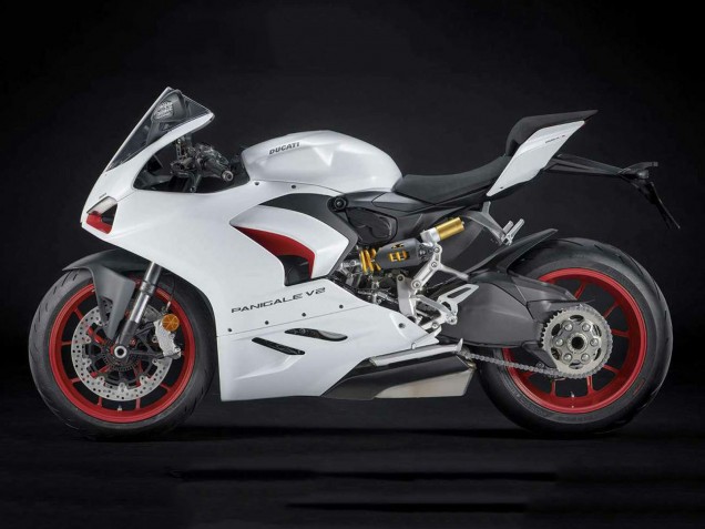 Compra Carenados Moto Ducati Panigale V2 2020-2024 - Blanco Rojo Negro Mate