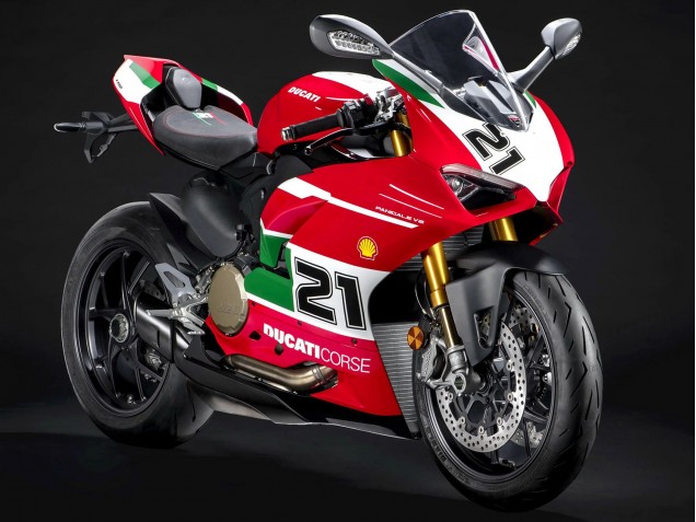 Compra Carenados Moto Ducati Panigale V2 2020-2024 - Blanco Rojo Verde Negro Mate Corse 21