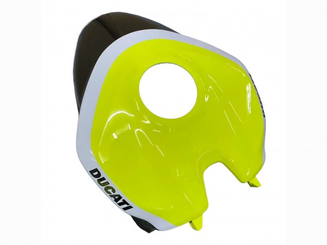 Compra Carenados Moto Ducati Panigale V2 2020-2024 - Blanco Verde Lima Negro Brillante Stein Dinse VR 46