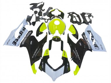 Compra Carenados Moto Ducati Panigale V2 2020-2024 - Blanco Verde Lima Negro Brillante Stein Dinse VR 46
