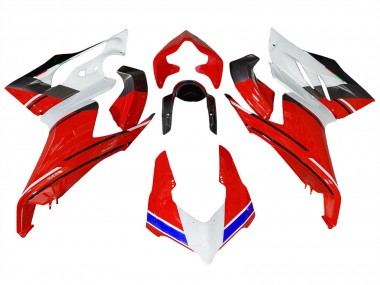 Compra Carenados Moto Ducati Panigale V2 2020-2024 - Blanco Rojo Azul Negro Brillante