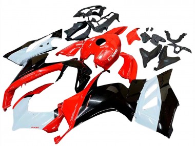 Compra Kits Carenado Moto Ducati Panigale V2 2020-2024 - Blanco Rojo Negro Brillante