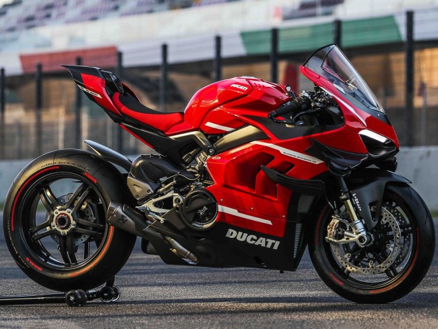 Compra Carenados Moto Ducati Panigale V4 V4S 2020-2021 - Rojo Blanco Negro