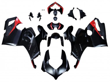 Compra Carenados Moto Ducati Panigale V4 V4S 2020-2021 - Negro Brillante Rojo
