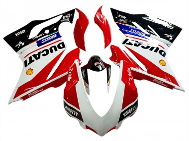 Compra Carenados Moto Ducati Panigale V4 V4S 2018-2019 - Blanco Rojo Negro Brillante Lenovo