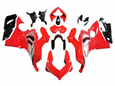 Compra Carenados Moto Ducati Panigale V4 V4S 2018-2019 - Plata Rojo Negro Brillante