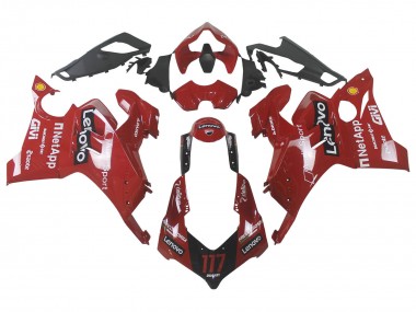 Compra Carenado Moto Ducati Panigale V4 V4S 2020-2021 - Rojo Negro Brillante Lenovo 117
