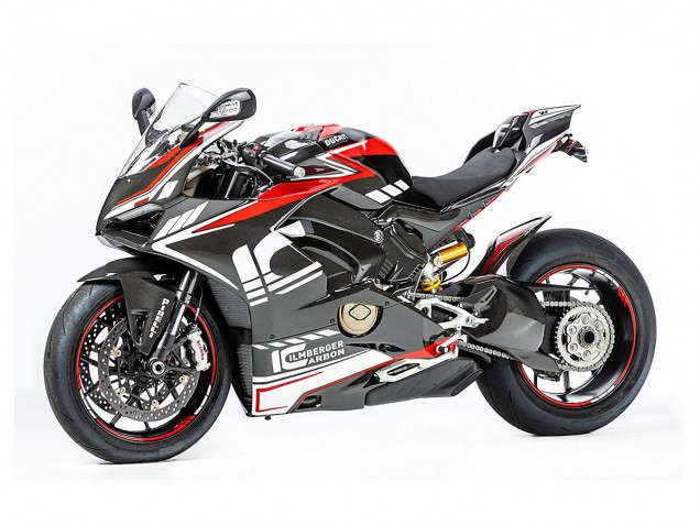 Compra Carenados Moto Ducati Panigale V4 V4S 2018-2019 - Rojo Negro Gris Aruba 45