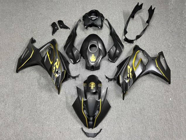 Compra Carenados Moto BMW S1000RR 2023-2024 - Oro Negro FibraCarbono