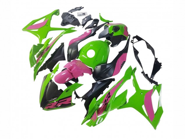 Compra Carenados Moto BMW S1000RR 2023-2024 - Rosa Verde Negro