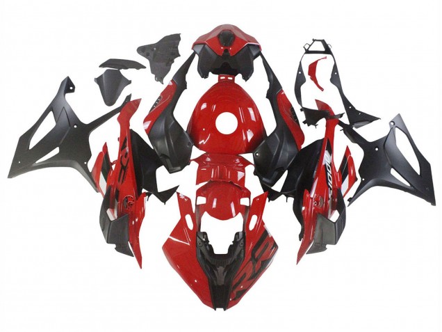 Compra Carenados Moto BMW S1000RR 2023-2024 - Rojo Negro Mate