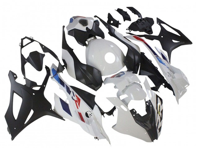 Compra Carenado Moto BMW S1000RR 2023-2024 - Blanco Azul Rojo Negro Mate