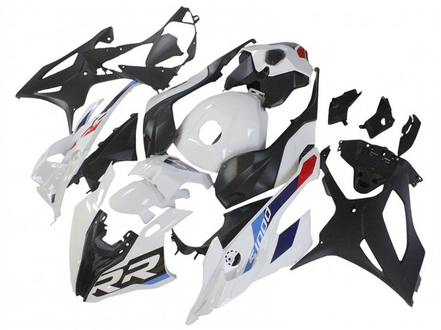 Compra Carenado Moto BMW S1000RR 2023-2024 - Blanco Azul Rojo Negro Mate
