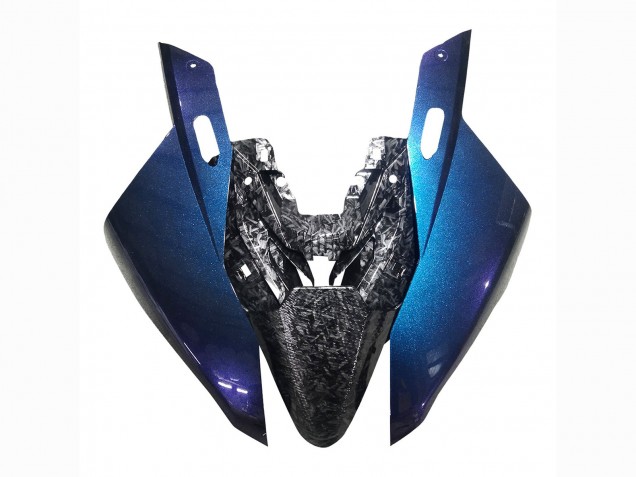 Compra Carenados Moto BMW S1000RR 2019-2022 - Gradiente Azul Púrpura Falsificado FibraCarbono