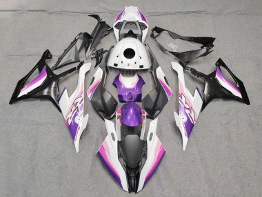 Compra Carenados Moto BMW S1000RR 2019-2022 - Rosa Púrpura Blanco