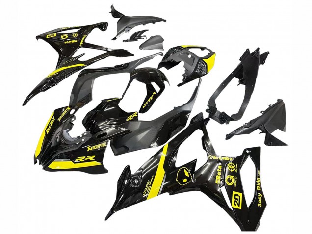 Compra Carenados Moto BMW S1000RR 2019-2022 - Negro Brillante Amarillo