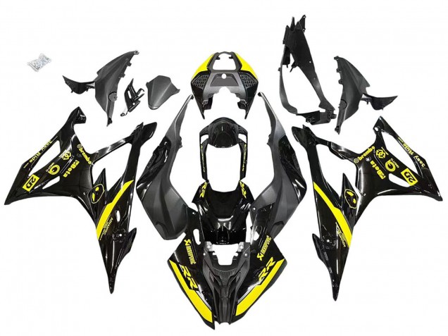 Compra Carenados Moto BMW S1000RR 2019-2022 - Negro Brillante Amarillo