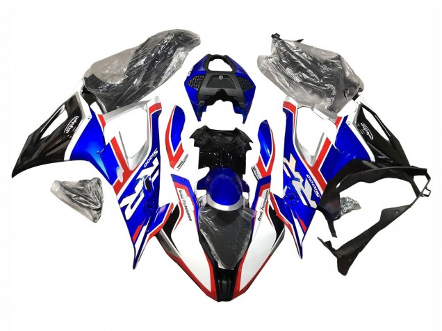 Compra Carenados Moto BMW S1000RR 2019-2022 - Azul Rojo Blanco Negro