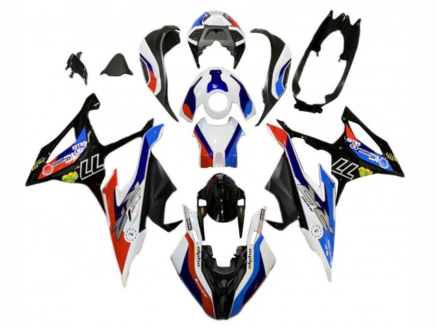 Compra Carenados Moto BMW S1000RR 2019-2022 - Azul Rojo Blanco 77