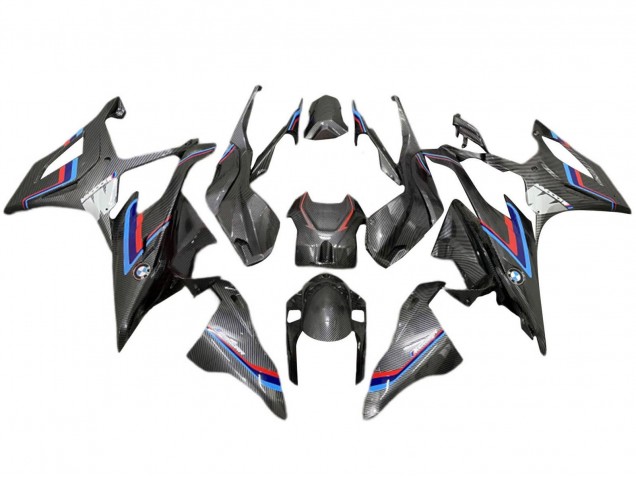 Compra Carenado Moto BMW S1000RR 2019-2022 - Negro Azul Rojo FibraCarbono