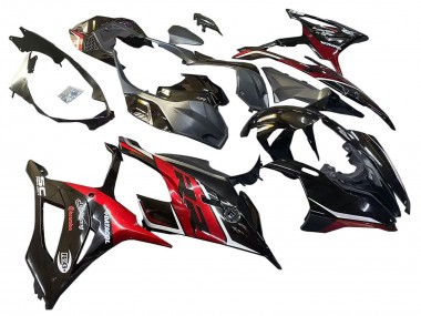 Compra Carenados Moto BMW S1000RR 2019-2022 - Negro Rojo Oscuro