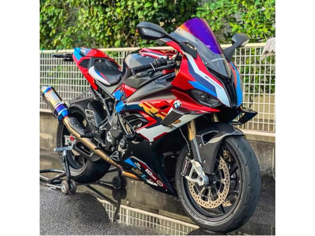 Compra Carenado Moto BMW S1000RR 2019-2022 - Blanco Azul Rojo Negro