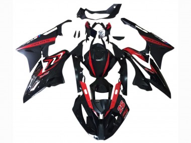 Compra Carenado Moto BMW S1000RR 2017-2018 - Rojo Negro Brillante Negro Mate