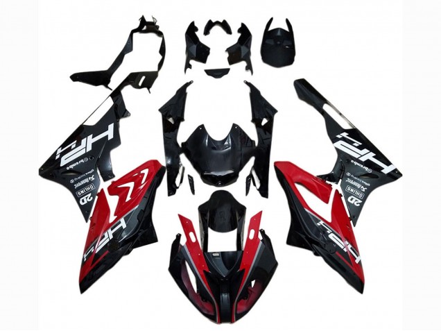 Compra Carenado Moto BMW S1000RR 2017-2018 - Rojo Negro Brillante