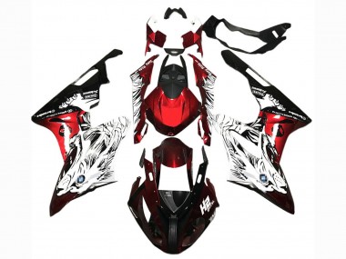 Compra Carenados Moto BMW S1000RR 2017-2018 - Blanco Rojo Negro