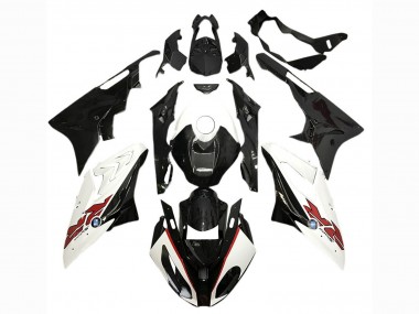 Compra Carenados Moto BMW S1000RR 2017-2018 - Blanco Negro Brillante